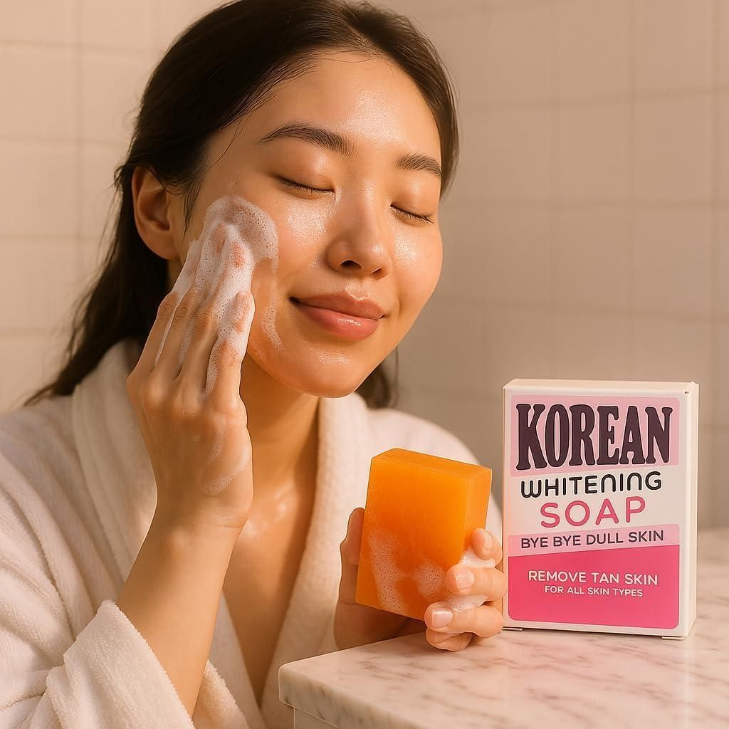 Korean Brightening Soap 100 gm Pack of 1