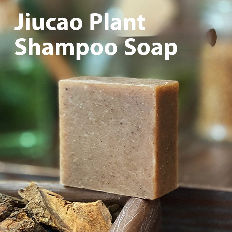 Silicone Oil-free Cold Process Nine Grass Shampoo Soap