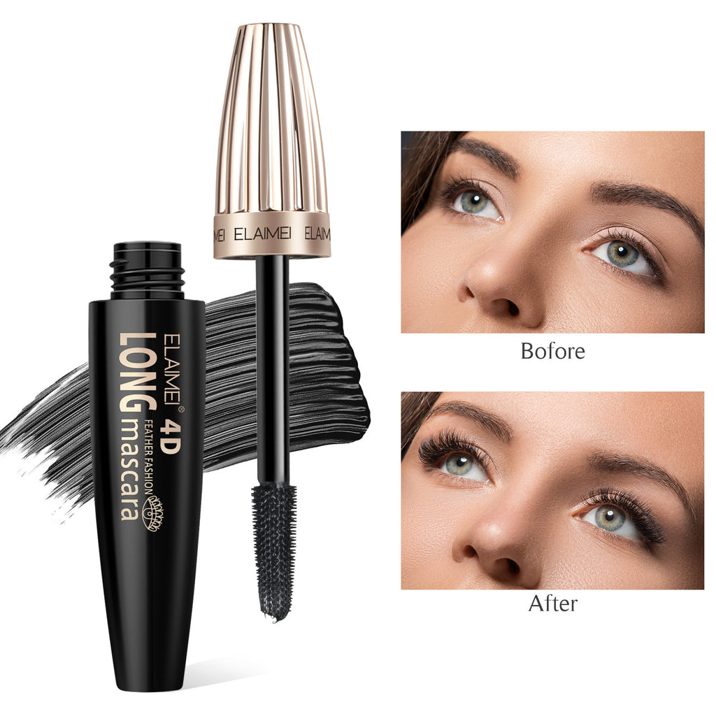 Elaimei Long 4D Curling SUNFLOWER Durable Mascara