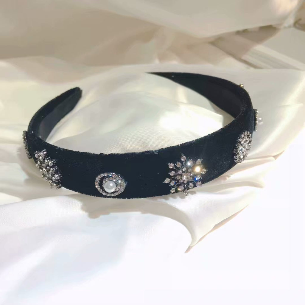 Snowflake & Floral Headband