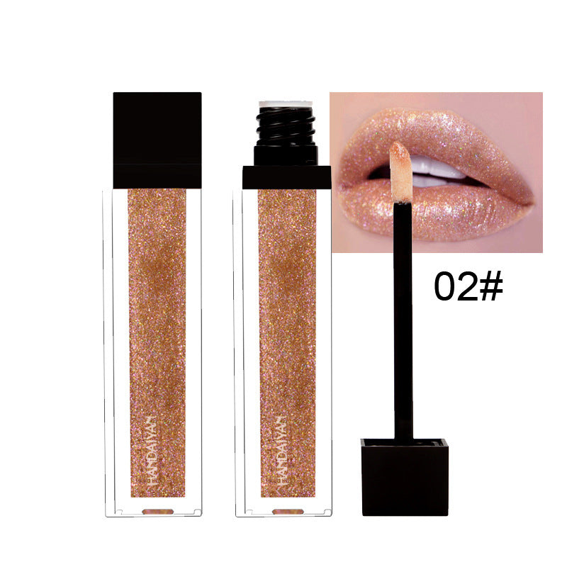 Handaiyan Pearlescent Colorful Lip Gloss