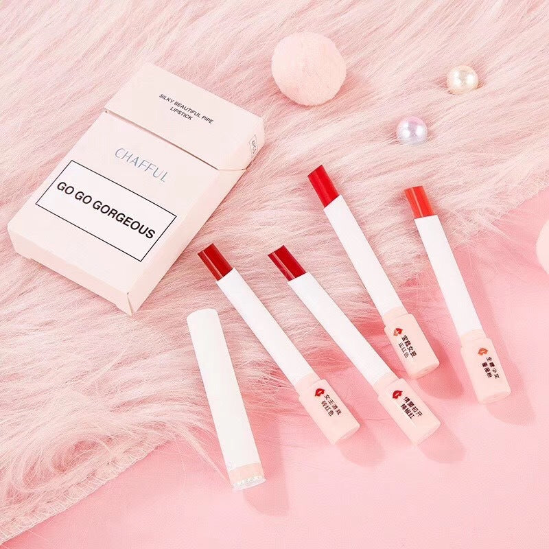 Chafful Cigarette tube lipstick set