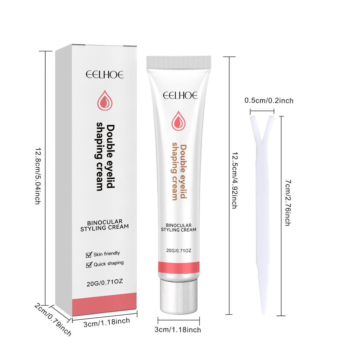 Eelhoe Women's Double Eyelid Double Eyelid Cream