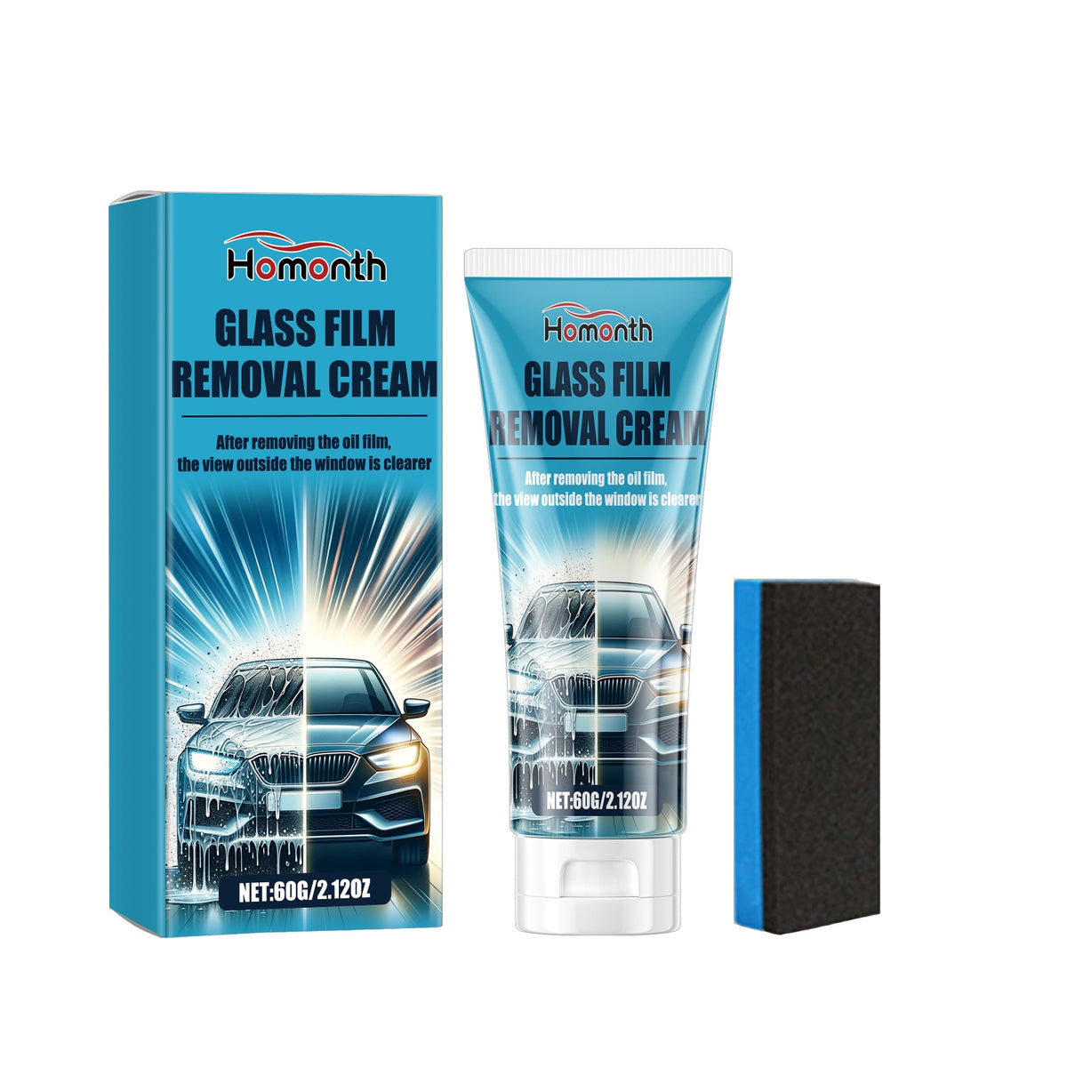 Homonth Glass Film Removal Cream