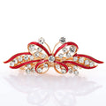 High Quality Alloy Oil Bowknot Dripping Hairpin