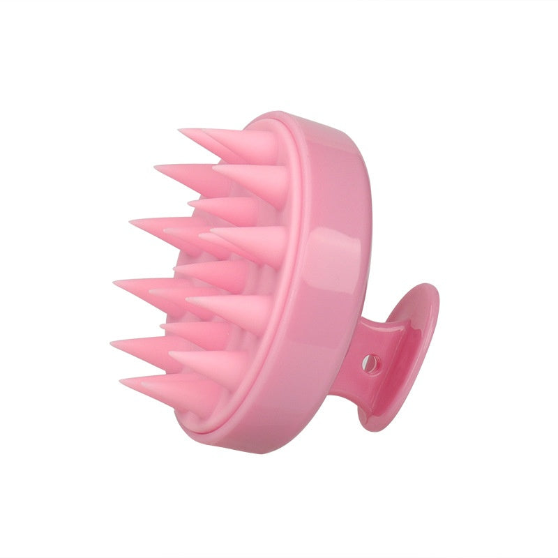 Silicone Shampoo Brush Scalp Meridian Massage Brush Hair Washing Artifact Anti-dandruf And Relieve Soothinging Home Hair Salon Head Scratching Tool