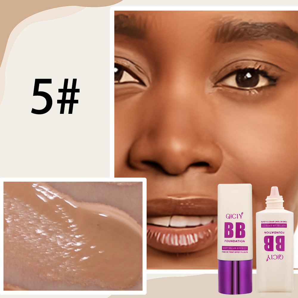Qiciy Feeding Bottle Liquid Foundation Concealer Brightening Nourishing