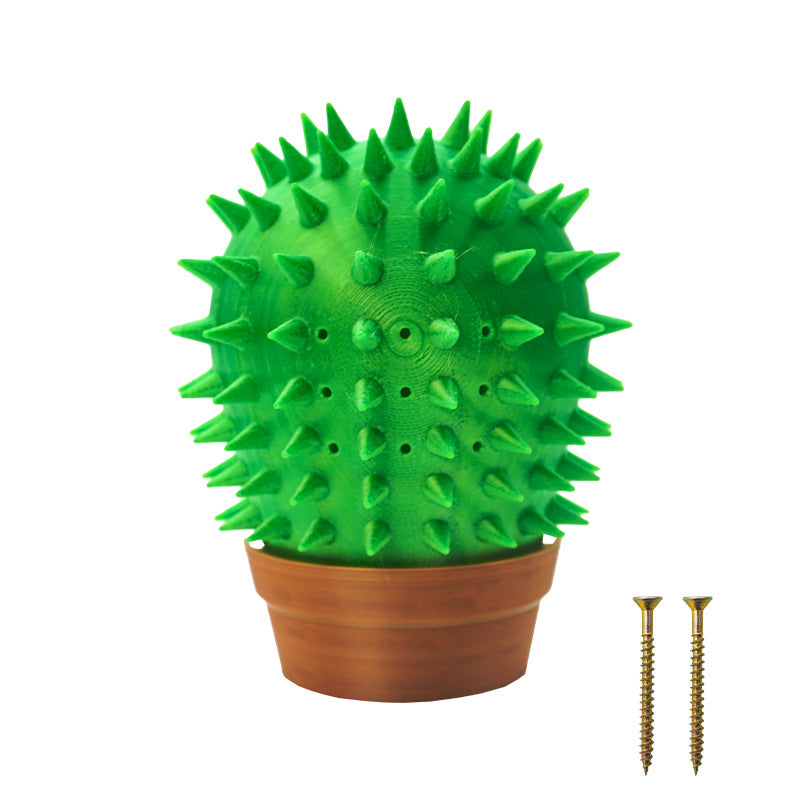 Creative Pet Automatic Comb Cactus Cat Scratch Board