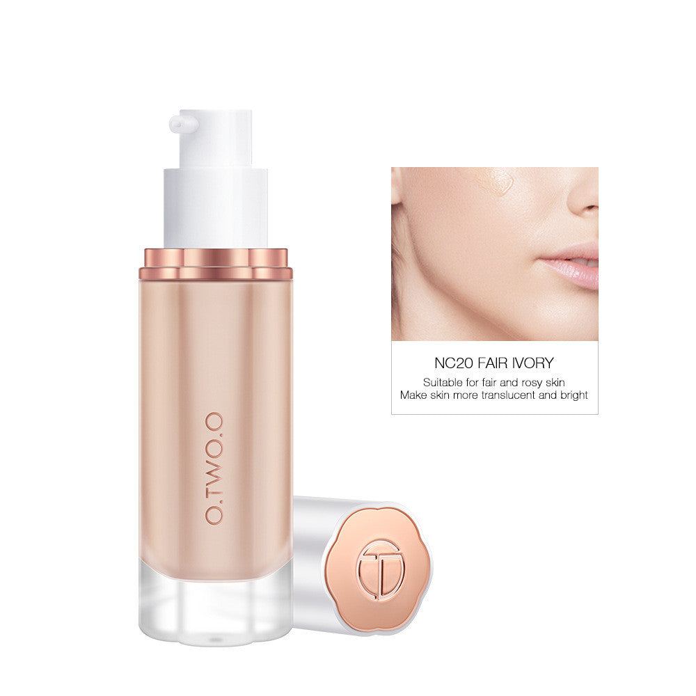 O.TWO.O Natural Modification Concealer Makeup Clothing No Makeup Feeling Liquid Foundation