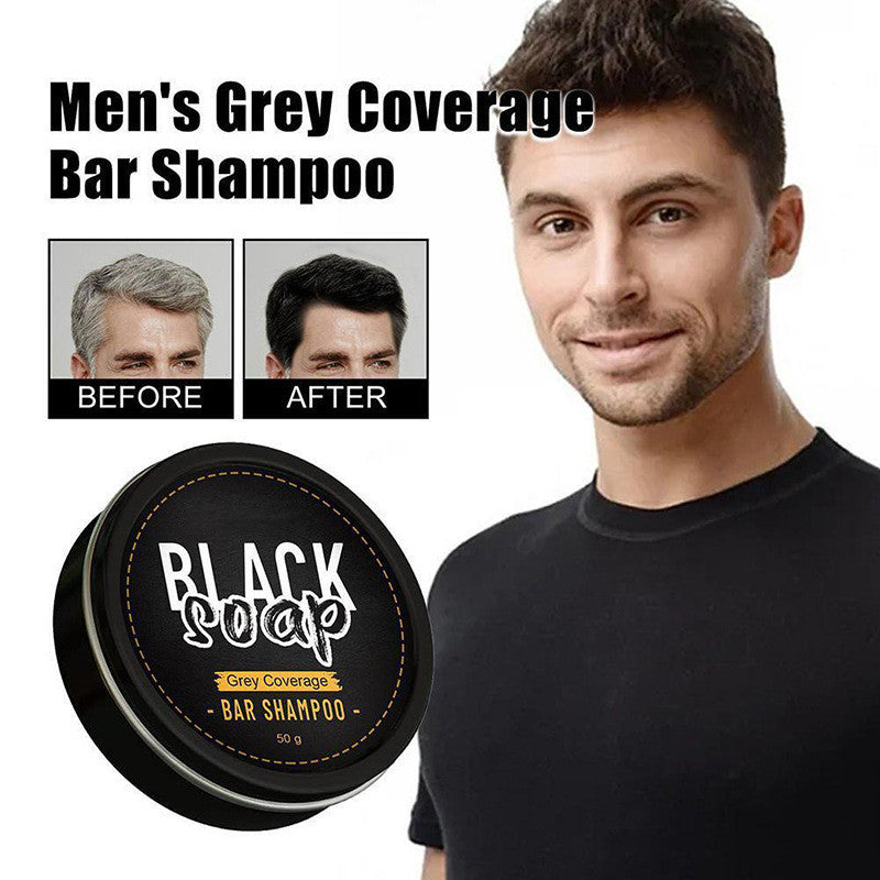 Polygonum Multiflorum Shampoo Handmade Black Soap Cleansing Nourishing Care