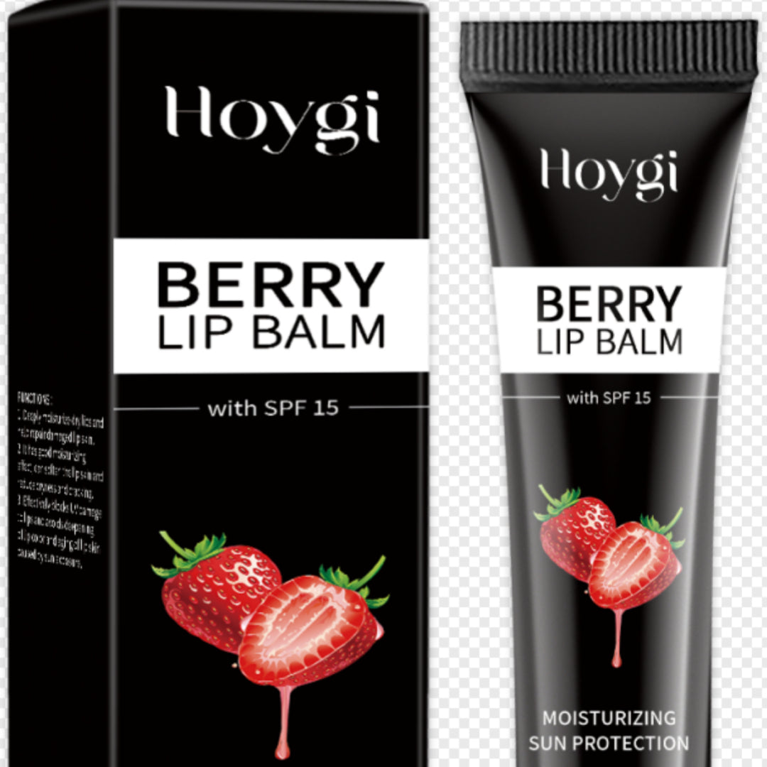 Hoygi Colored Berry Lip Balm Has Cracked Dead Skin