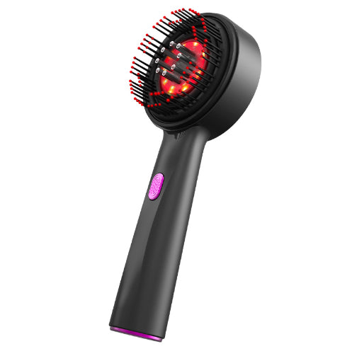 IPX7 Electric Massage Comb Home Scalp Drain Comb Red Light Anti-slip Hair Care Multi-functional Massage Comb