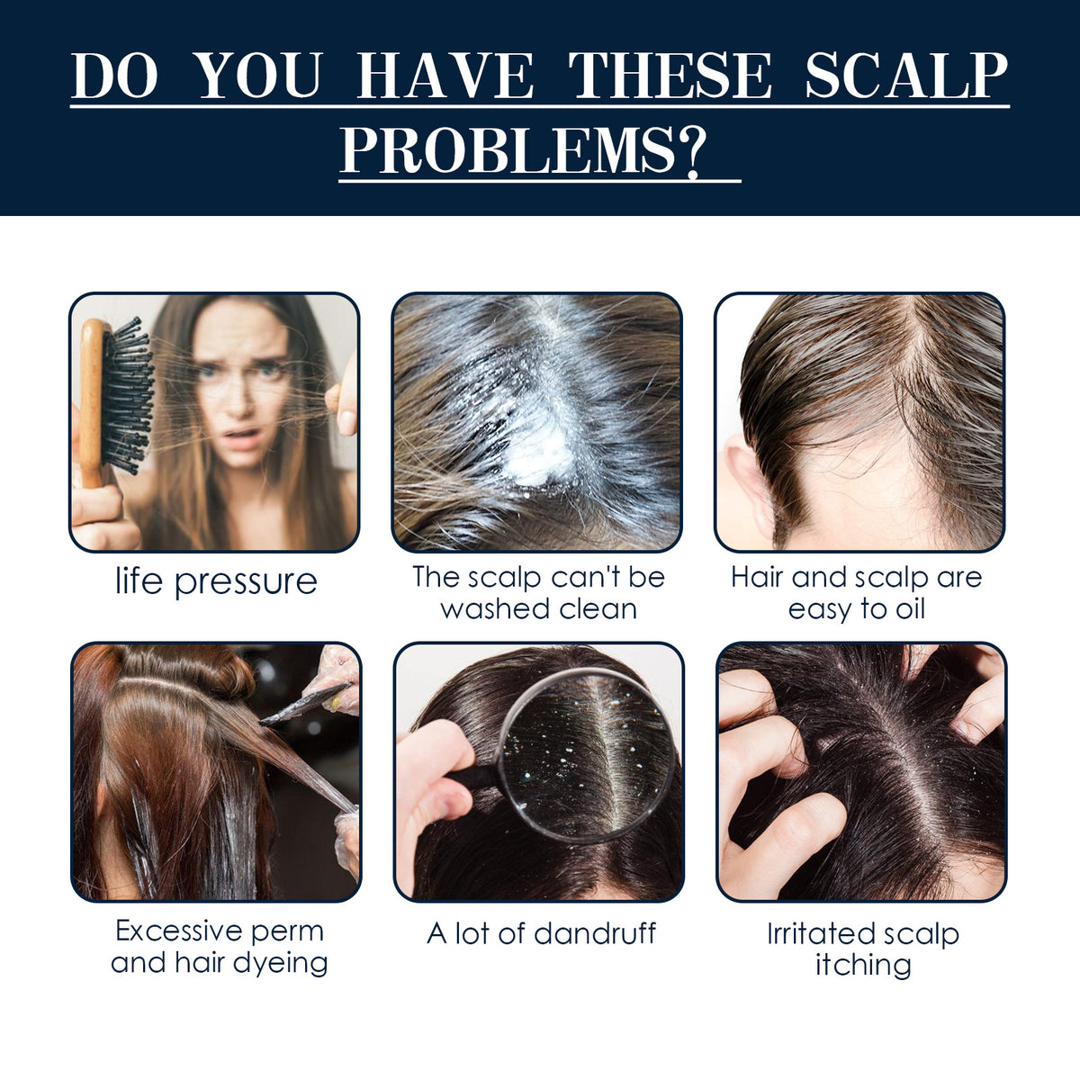 Hair Care Hair Follicle Damage Hair Root Care Spray