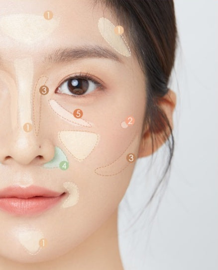 Focallure Color Concealer Pan Cover Cream Face Finch Spots Blemish Marks Blemish Dark Circles Artifact Lasting Primer