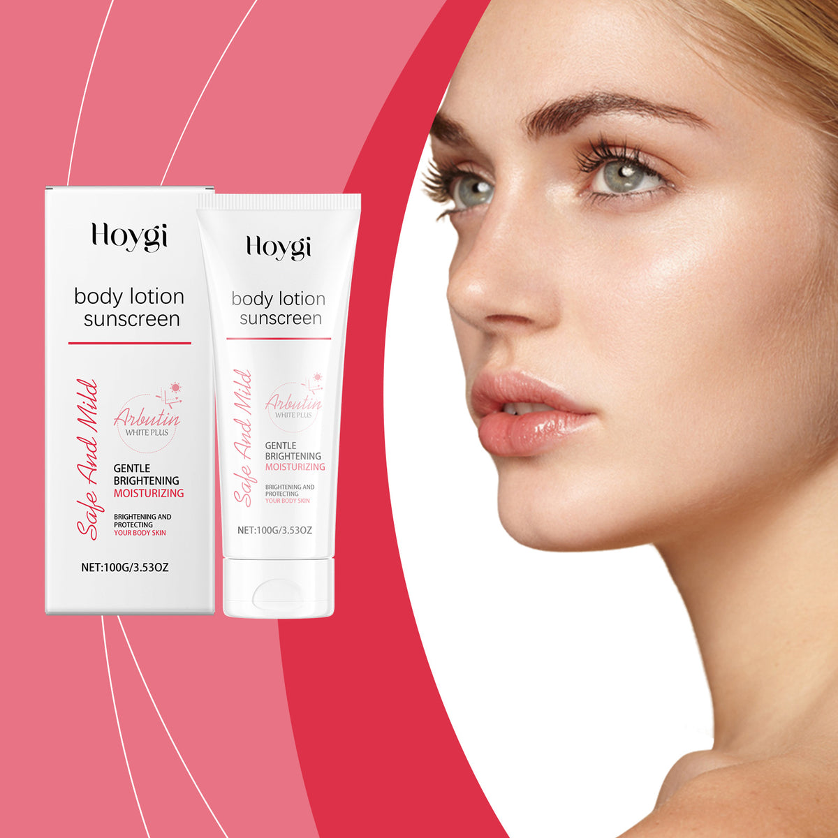 Hoygi Arbutin Brightening Protective Cream Freshing And Moistrurizing
