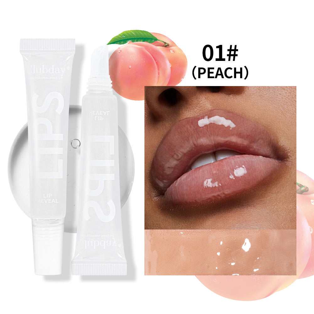 Clubday Makeup Moisturizing And Nourishing Mirror Beauty Fruit Lip Gloss