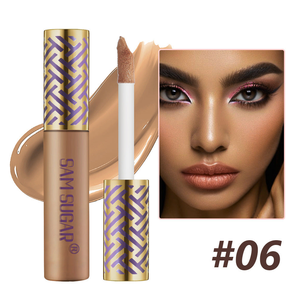 Sam Sugar 6 Colors Liquid Concealer Nourishing Foundation Makeup Is Not Easy To Makeup