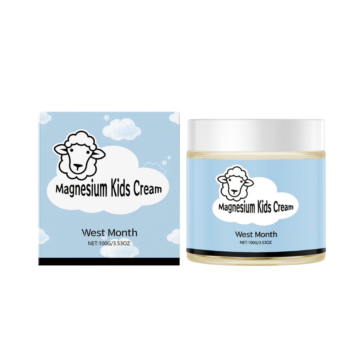 West Month Children's Sheep Magnesium Cream