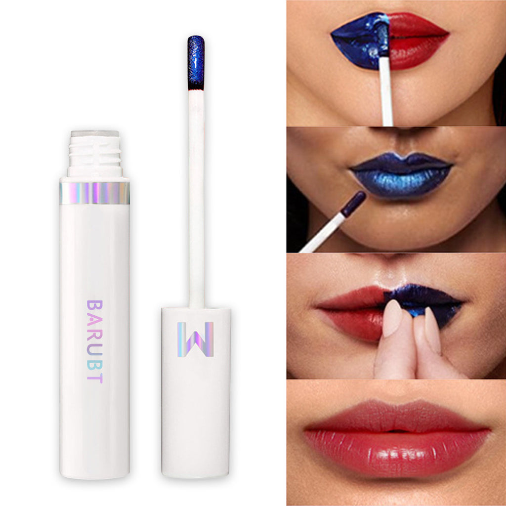 Barubt Long Lasting Waterproof Colorfast Nonstick Cup Mouth Matte Finish Color Retention Lip Lacquer