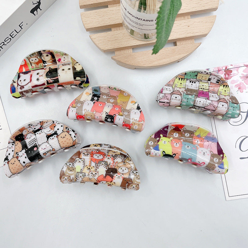 Manufacturers Supply Cute Cartoon Grip 82cm 2p Hair Clips Hair Accessories