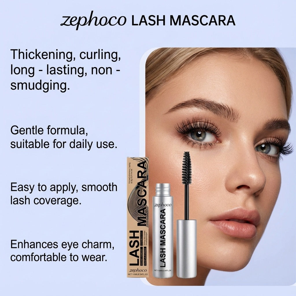 Zephoco Thick, Curling Mascara