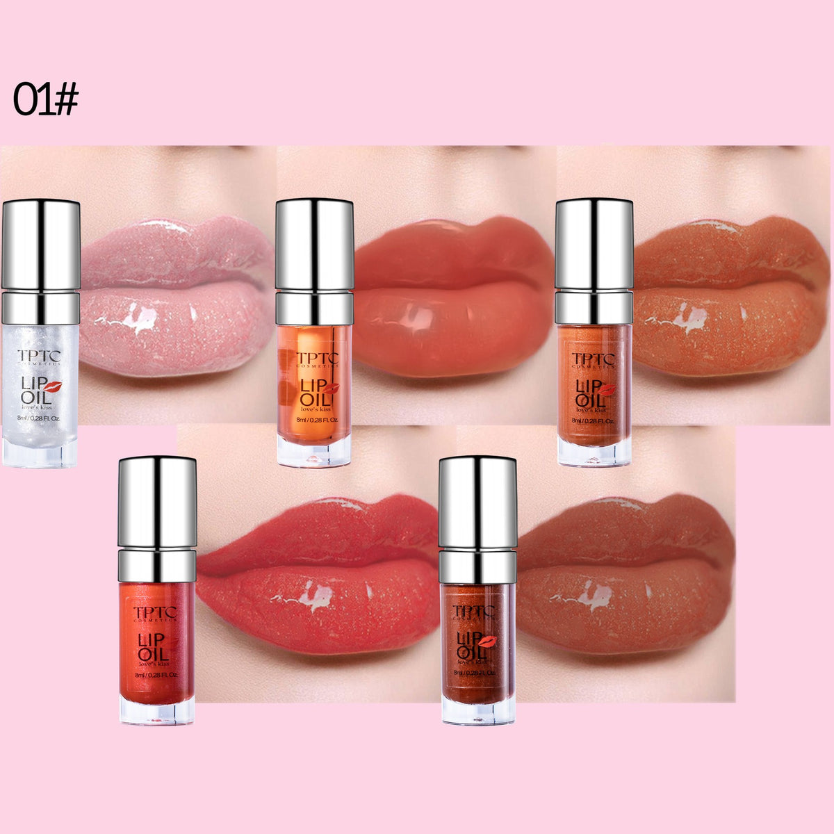 TPTC Lip Lacquer Moisturizing No Stain On Cup Lipstick