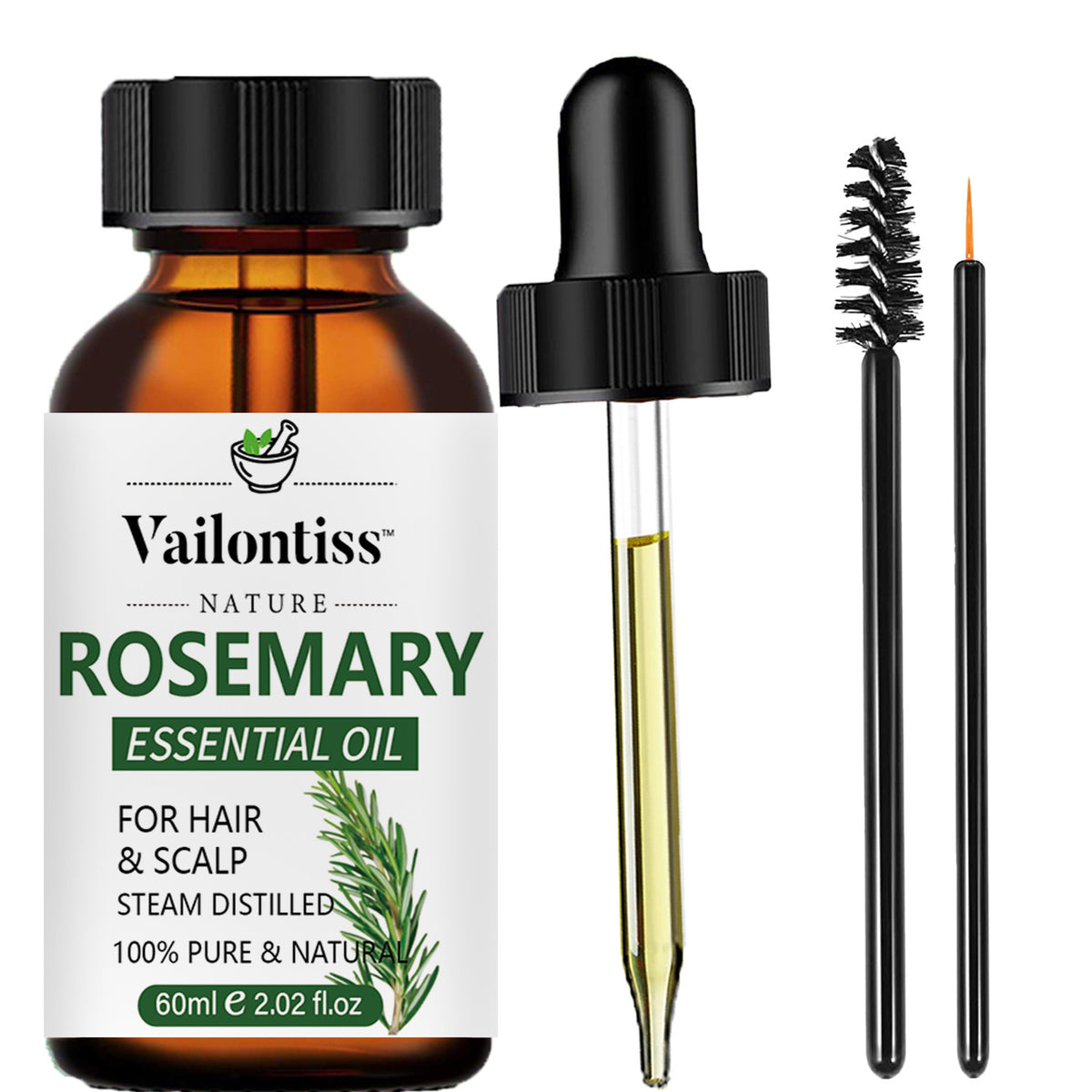 Vailontiss Rosemary Hair Care Essential Oil Hair Growth Strengthening
