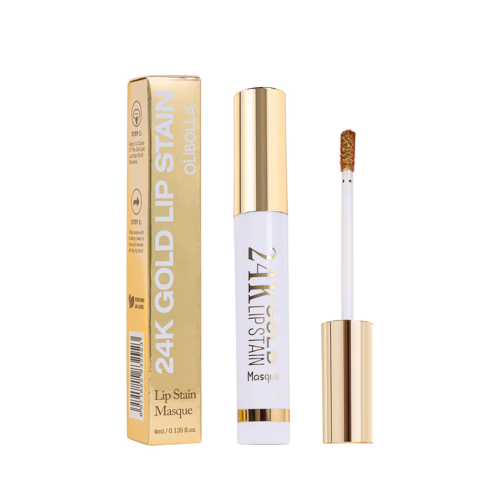 Olibolla Lip Balm 24k Gold Tear And Pull Long Lasting Waterproof