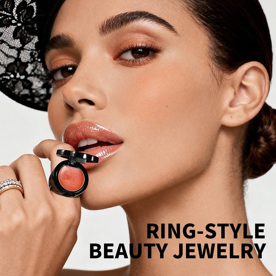 Lakerain Creative Ring Lipstick Moisturizing Colored