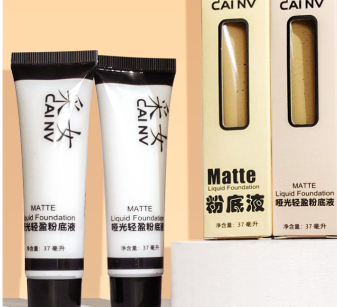 Cai NV Stage Makeup Concealer Foundation Cream Pure White Super White