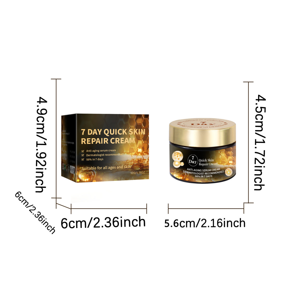 7 DAY Nourishing Cream Ergot Sulfur Due To Blendiness