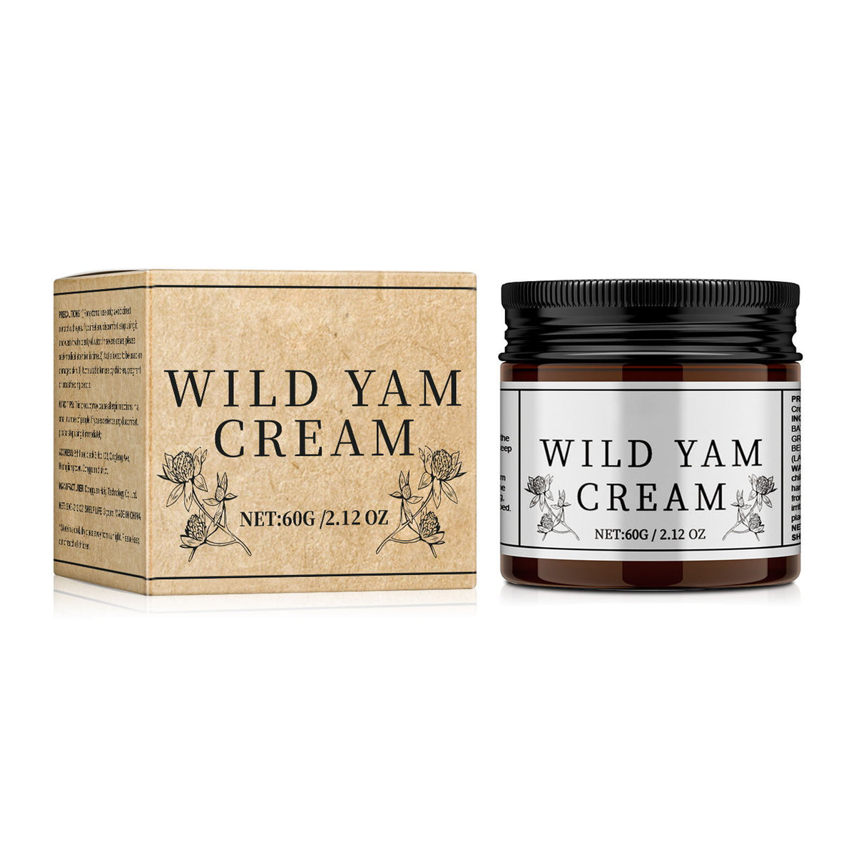 Wild Yam Organic Cream Natural Wild Yam Moisturizing