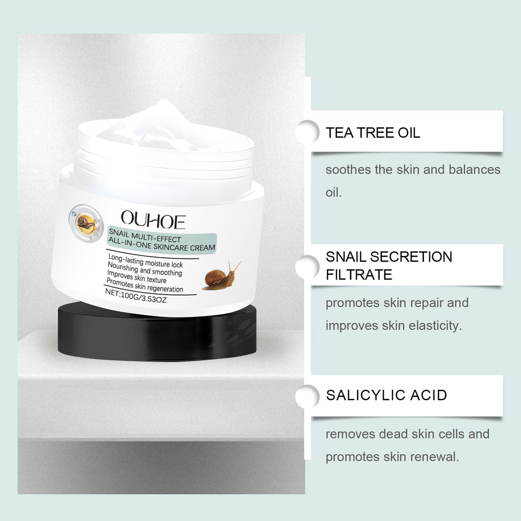 Ouheo Snail Multi Effect Skincare Cream