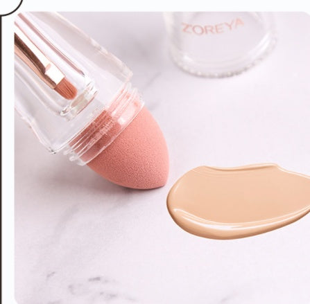 Zoreya Makeup Tools Powder Paint Foundation Brush Three-in-one Makeup