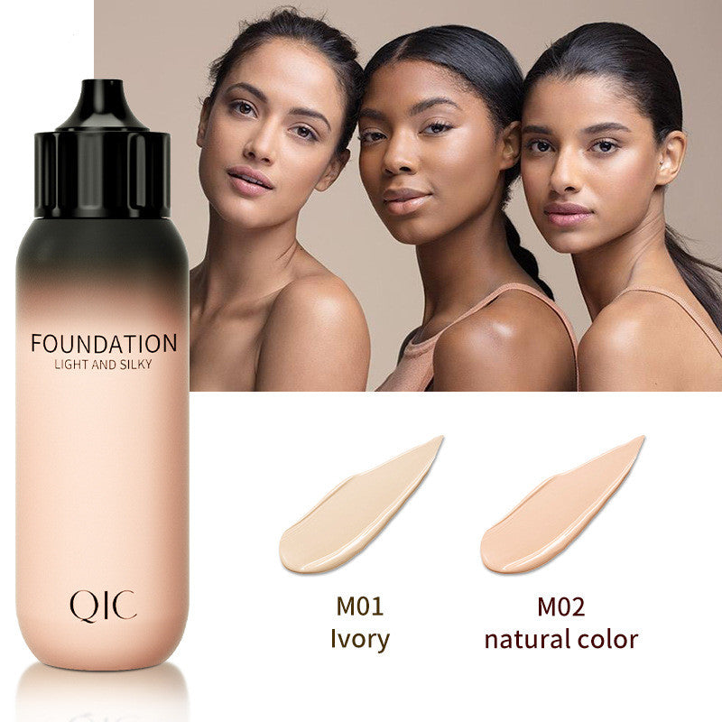 QIC Little Milk Bottle Concealer Foundation Hydrating Clear Waterproof
