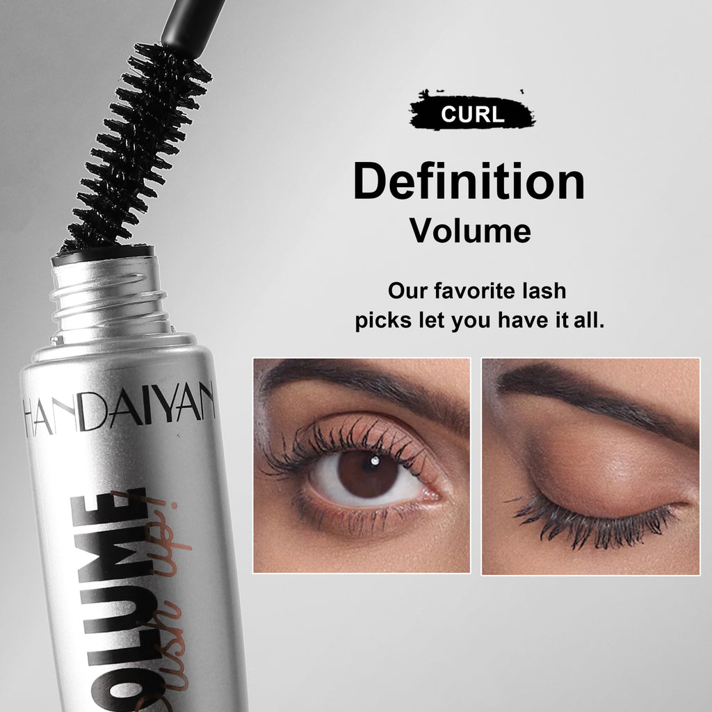 Handaiyan Mascara Waterproof Not Smudge Long Thick Curling