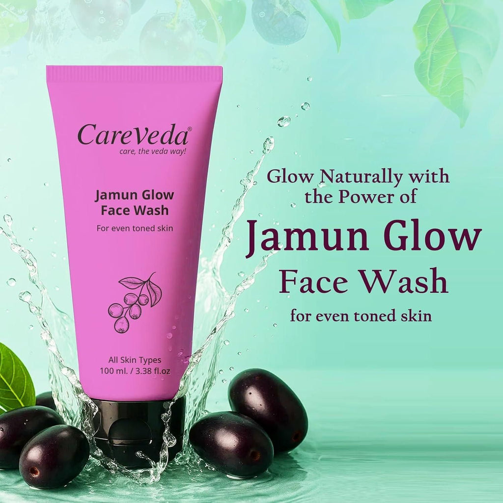 CareVeda Jamun Glow Face Wash 100 ml