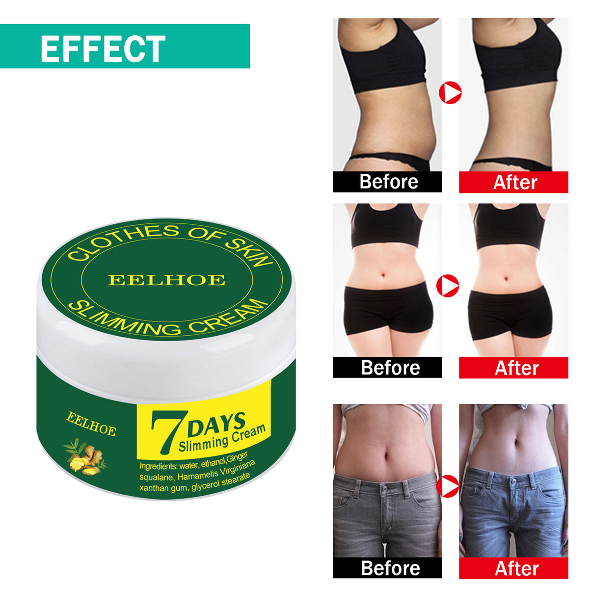 Eelhoe Shaping Cream Fat Firming Cream Minus Body