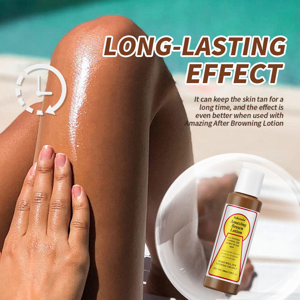 Lakerain Sun Tanning Tanning Cream Beach Sunbathing Bronze