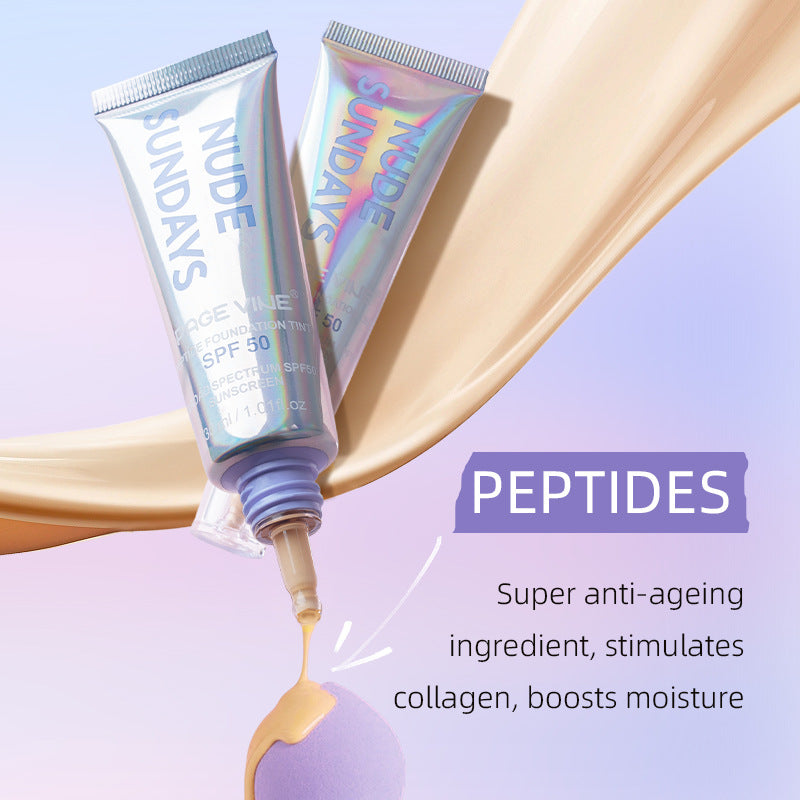 Page Vine Women's Liquid Foundation Oil Control Concealer