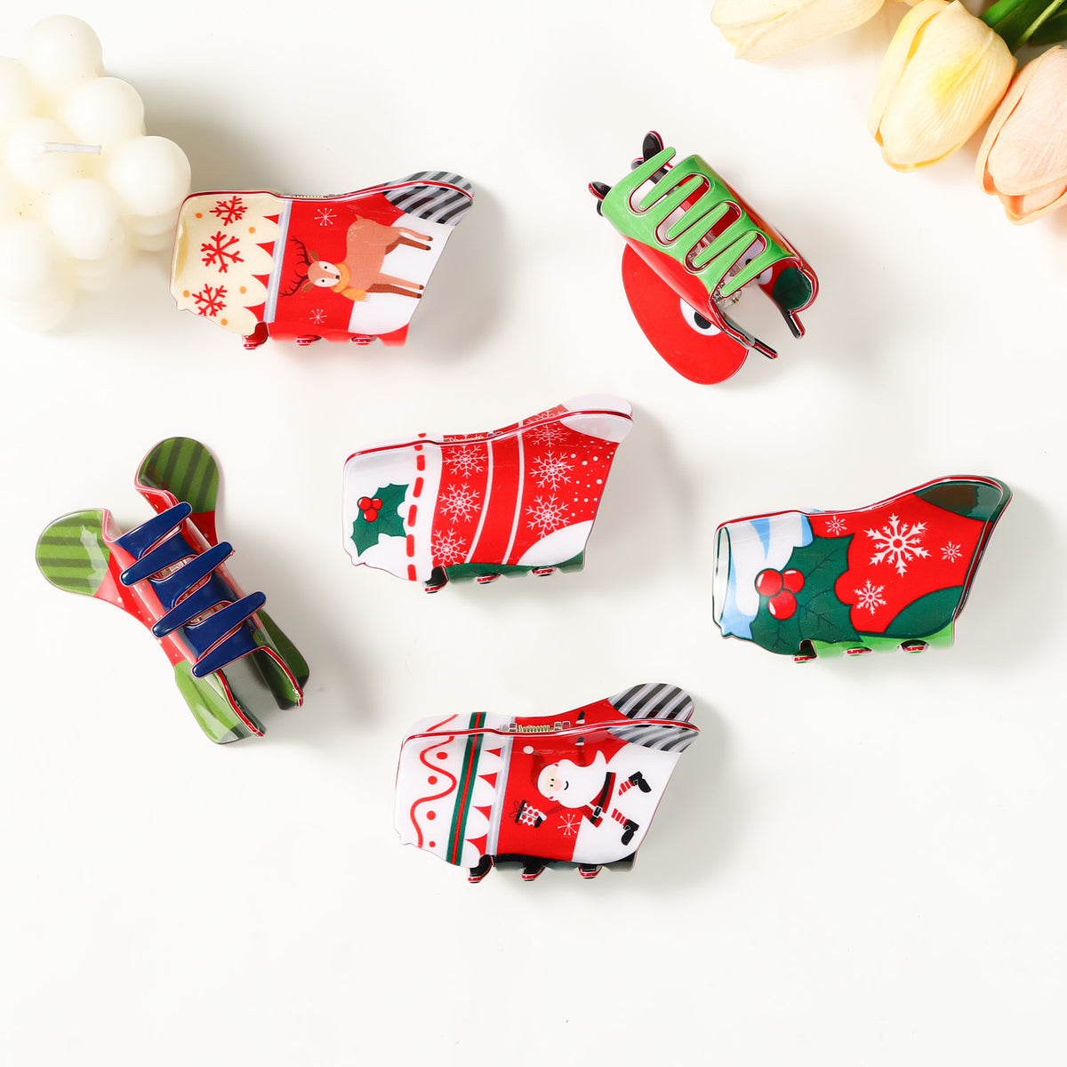 Cute Cartoon Christmas Headwear Hairpin