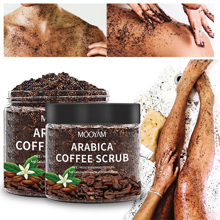 Mooyam Home Fashion Simple Coffee Scrub Cream Face And Body Gentle Cleaning