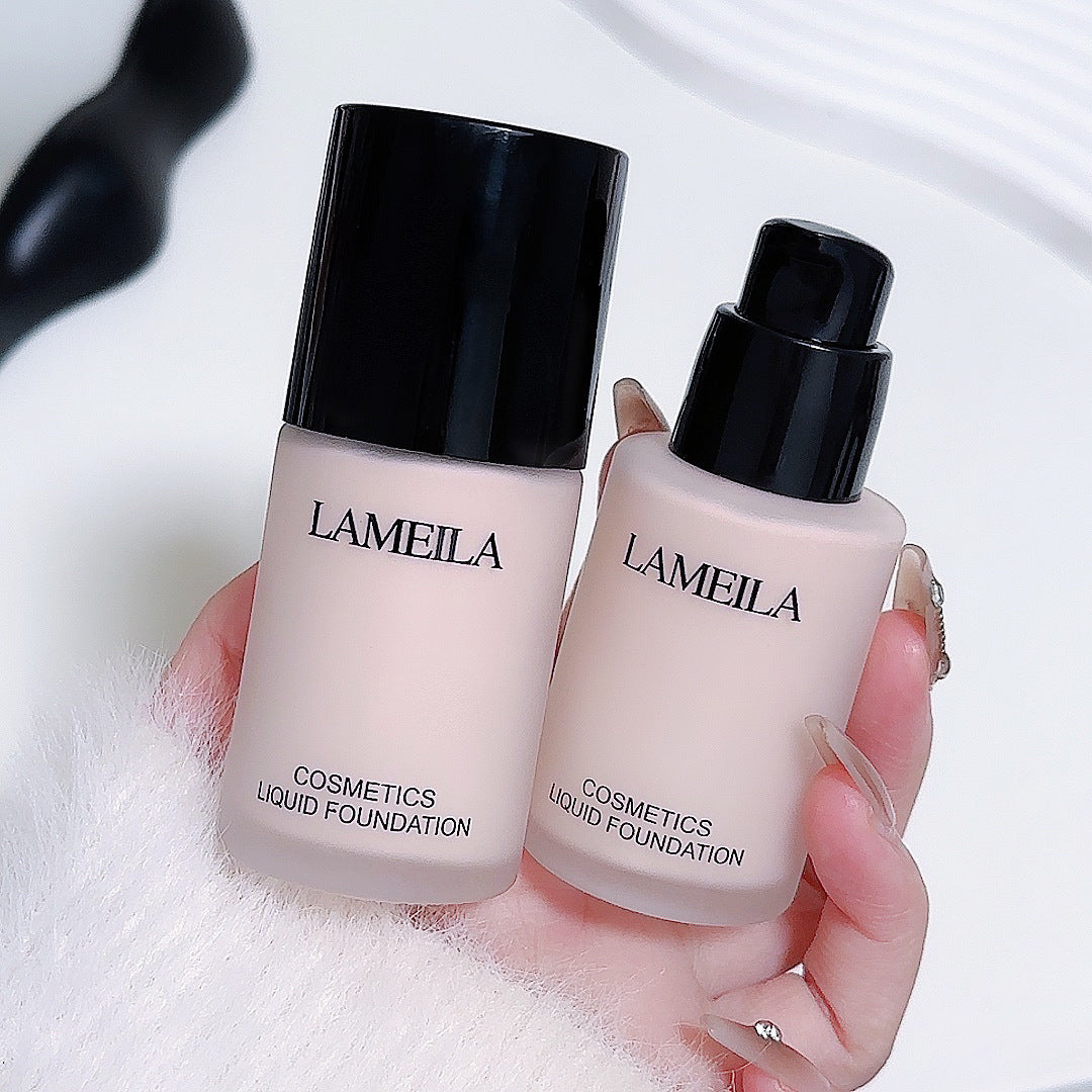 Lameila Moisturizing Concealer Nude Makeup Concealer Liquid Foundation