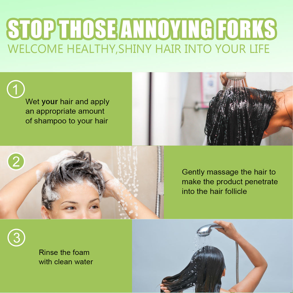 Eelhoe Rosemary Mint Shampoo Moisturizing Supple Hair Nourishing Dry Frizz Refreshing Shampoo Hair Care