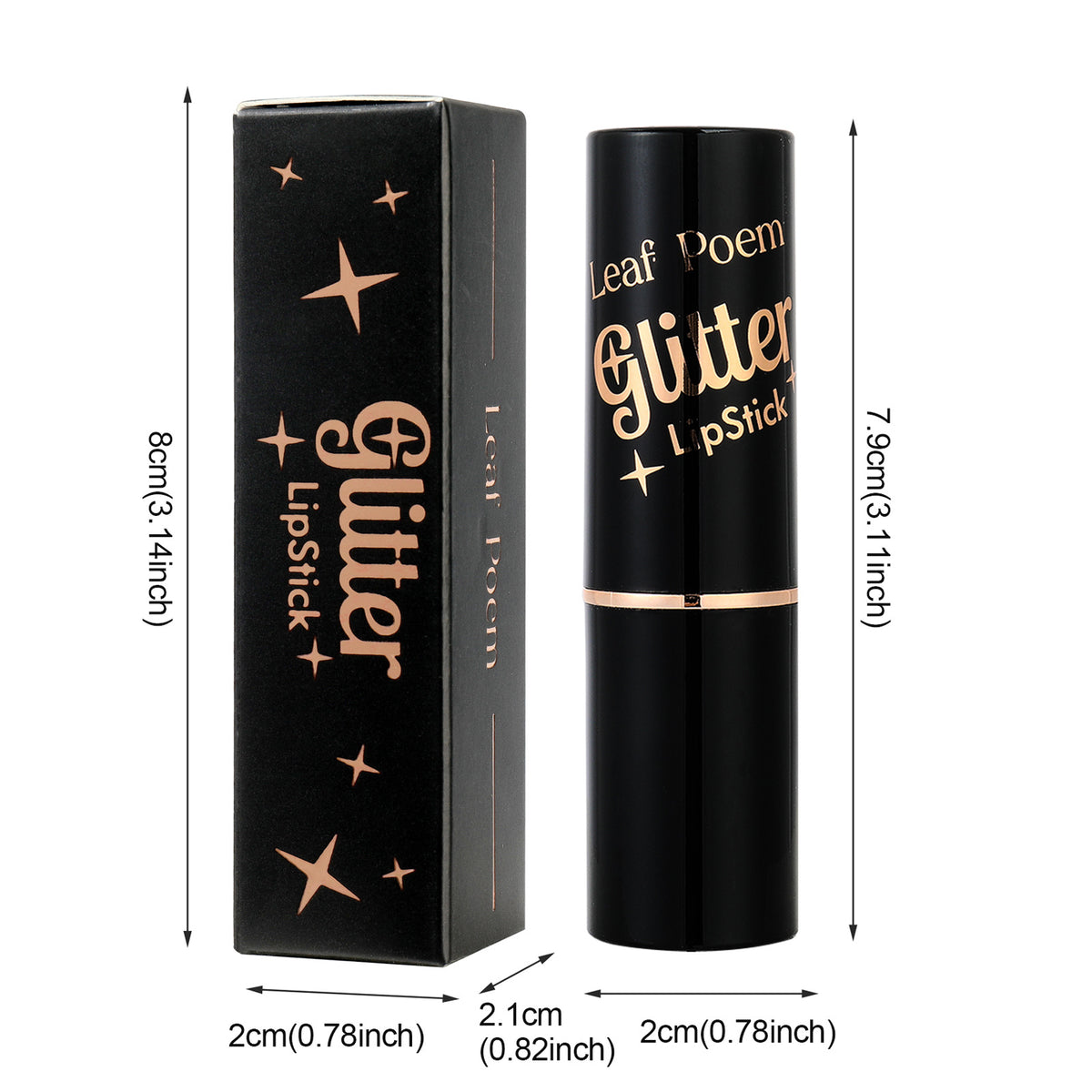 Leaf Poem Pearl Lipstick Lip Lacquer Moisturizing