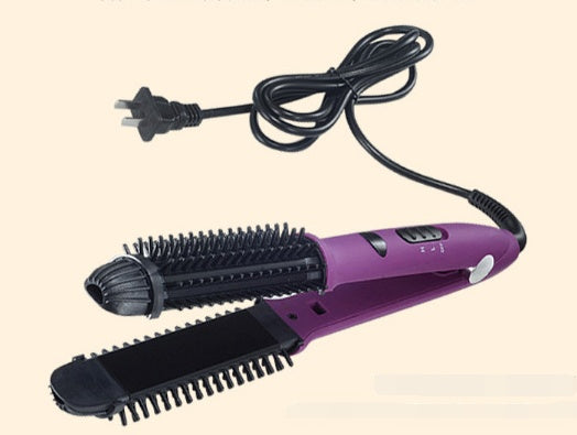 IN Styler Hair curling stick dual-purpose hair straightener buckle hair curler electric coil comb plywood