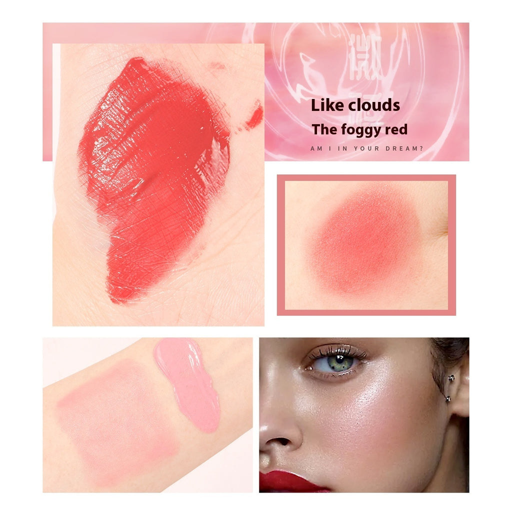 Derol Makeup Moisturizing Nourishing Brightening Look Natural Nude Makeup Blush