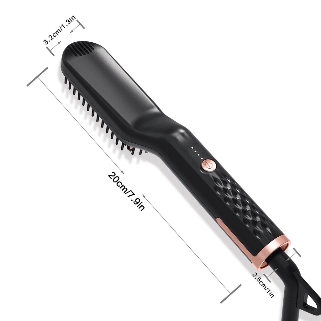 BabyBasnong Men's multi-function straight hair comb