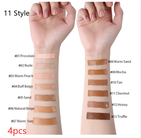 Langmanni Makeup Liquid Foundation Oil Control Concealer
