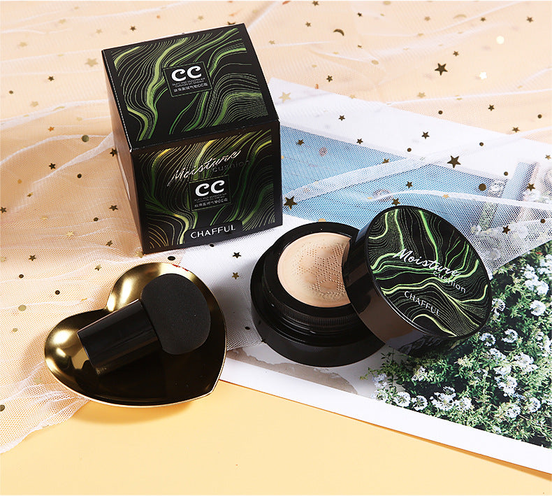 Chafful Cushion Cream Nourishing Concealer Isolation Liquid Foundation Waterproof And Sweatproof CC Cream Cosmetics Makeup Foundation